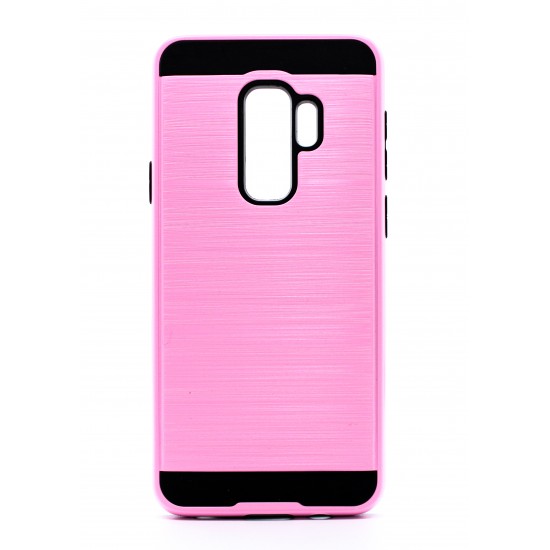 Samsung Galaxy S9 Brushed Metal - Light Pink 