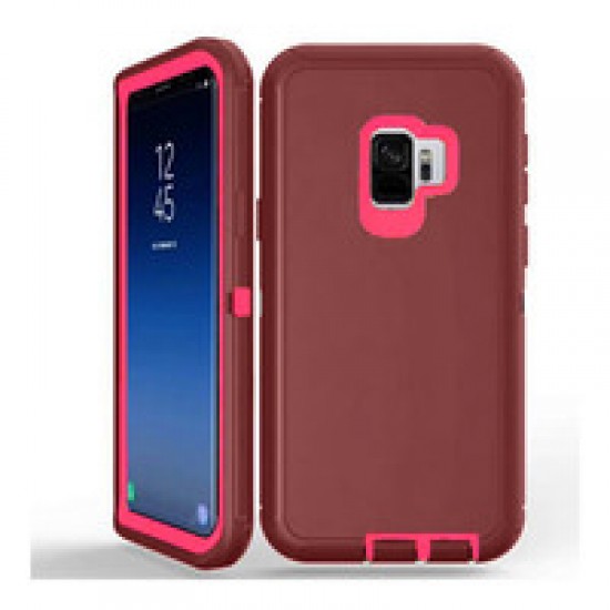 Samsung Galaxy S9 Plus Defender - Burgundy