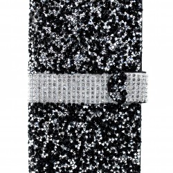 Samsung Galaxy S9 Full Wallet Diamond Cover Black 