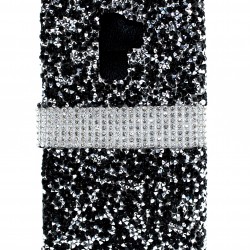 Samsung Galaxy S9 Plus Full Wallet Diamond Cover Black 