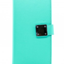 Samsung Galaxy S8 Plus Full Wallet Cover Teal