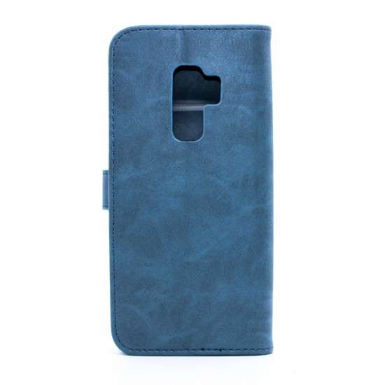 Samsung Galaxy S9 Full Wallet Case Blue