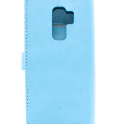 Samsung Galaxy S9 Plus Full Wallet Case Light Blue