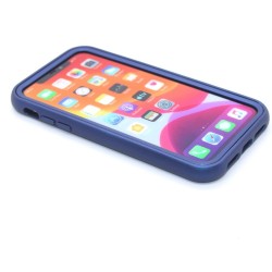 2-in-1 Color gradient Case for iPhone 11- Blue