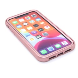 2-in-1 Color gradient Case for iPhone 11- Rose Gold