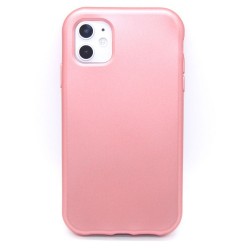 2-in-1 Color gradient Case for iPhone 11- Rose Gold