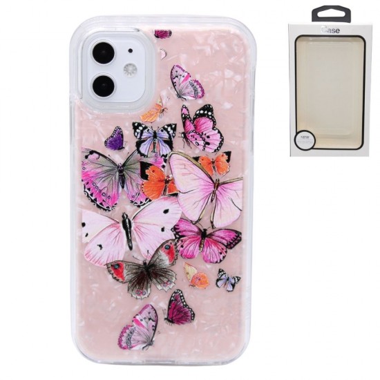 2-in-1 design case for iPhone 11- Butterflies