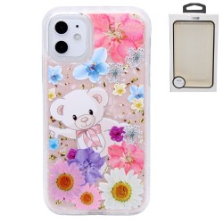 2-in-1 design case for iPhone 12 pro max- Teddy Flowers