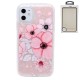 2-in-1 design case for iPhone 11- Pink Flowers