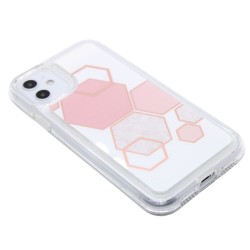 2-in-1 design case for iPhone 12 pro max- Hexagon