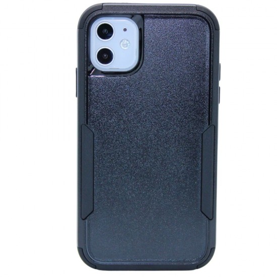 3-in-1 Heavy Duty Case for iPhone 11- Black