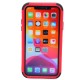 3-in-1 Heavy Duty Case for iPhone 11- Red