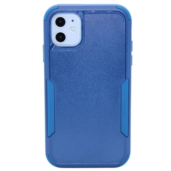 3-in-1 Heavy Duty Case for iPhone 12/12 pro- Blue