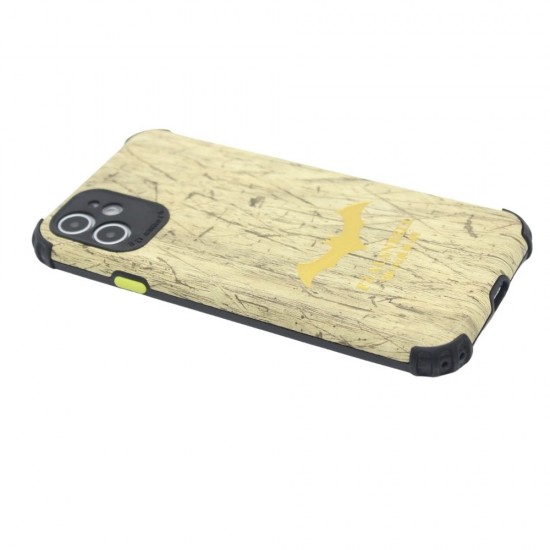 Batman Wood Case for iPhone 11- Green