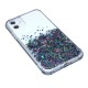 Clear case with stable glitter base case for iPhone 11- Black