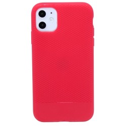 Diamond Silicone Case for iPhone 11- Red