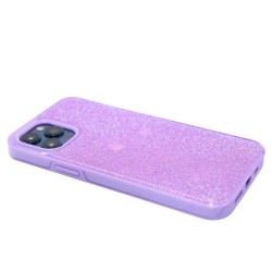 Heavy Duty Glitter Case for iPhone 12 Pro Max- Purple