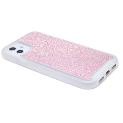 Heavy Duty glitter case for iPhone 11- Rose Gold