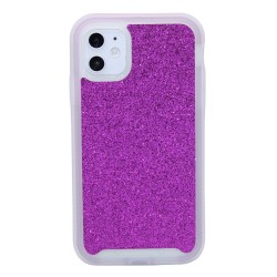 Heavy Duty glitter case for iPhone 11- Purple