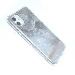 I Love My Phone Case for iPhone 11- White Marble