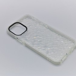 iPhone 11 Pro Max Clear Diamond Pattern Case 