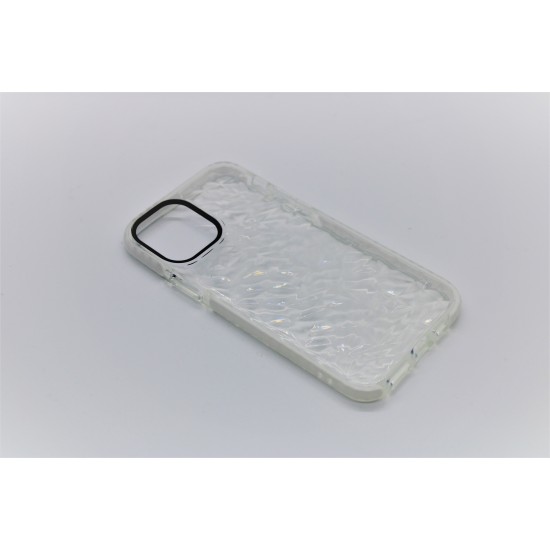 iPhone 11 Pro Clear Diamond Pattern Case 