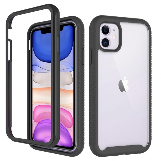 Clear Rip Bed Case For Google Pixel 3 A- Black