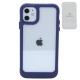 iPhone 12 pro max Clear Rip Bed Case with retail packaging Blue