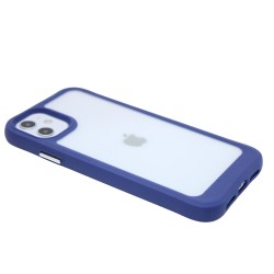 iPhone 11 Clear Rip Bed Case with retail packaging Blue