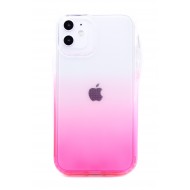 Clear Color Gradient Case For  Samsung Galaxy S20 Ultra- Pink