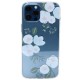 Floral Design Transparent Case white iPhone 12 Pro Max