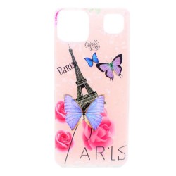 CLEAR FLOWER CASE for iPhone 12 pro max - Paris