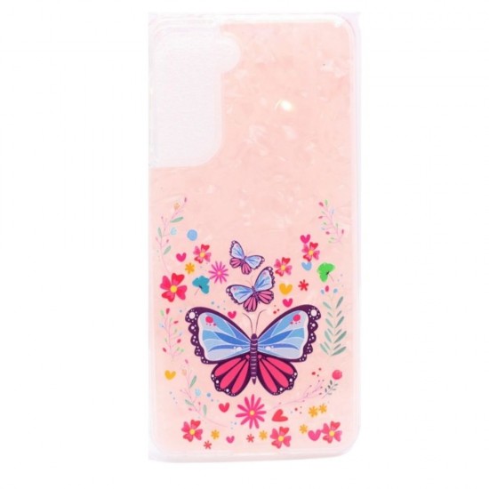 CLEAR FLOWER CASE for iPhone 12 pro max - Butterflies