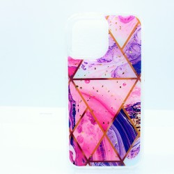 iPhone 11 Pro Max Electroplated Case- Pink & Purple