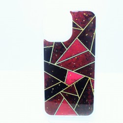 iPhone 11 Pro Max Electroplated Case- Red And Black