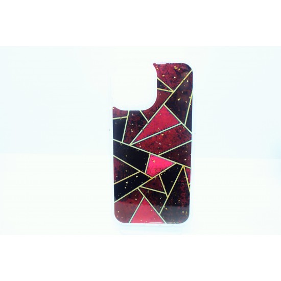 iPhone 11 Pro Max Electroplated Case- Red And Black