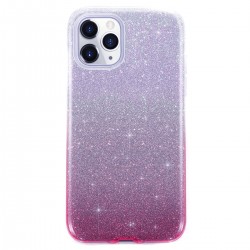 iPhone 11 Pro Max Clear Shimmer Glitter - Purple