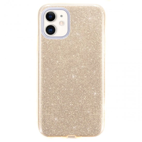 Samsung Galaxy Note 10 Clear Shimmer Case- Gold