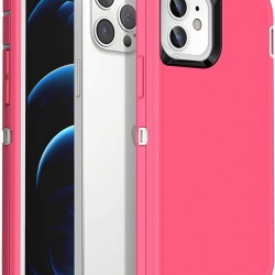 Defender Case For iPhone 12 pro max- Pink