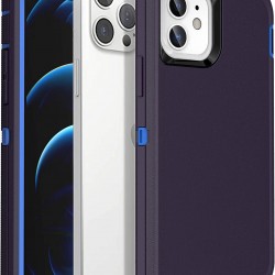 Defender Case For iPhone 12 pro max- Blue
