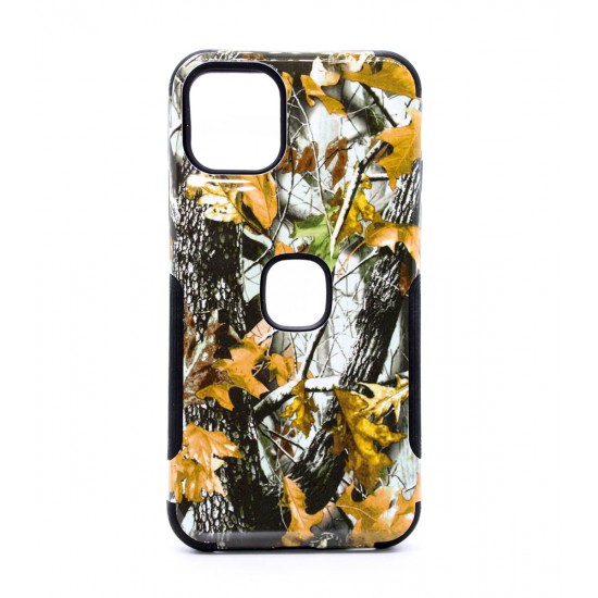 iPhone 11 Glossy TPU Soft Silicon Cover - Camouflage