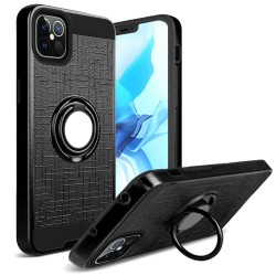 Ring kickstand case for iPhone 12/12 pro-  Black