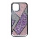 iPhone 12  Mini Symmetry Rhinestone Purple