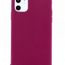 iPhone 11 Pro Max Silicone Case Burgundy