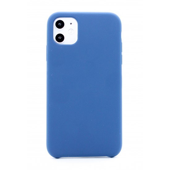 iPhone 11 Pro Max Silicone Case Blue 