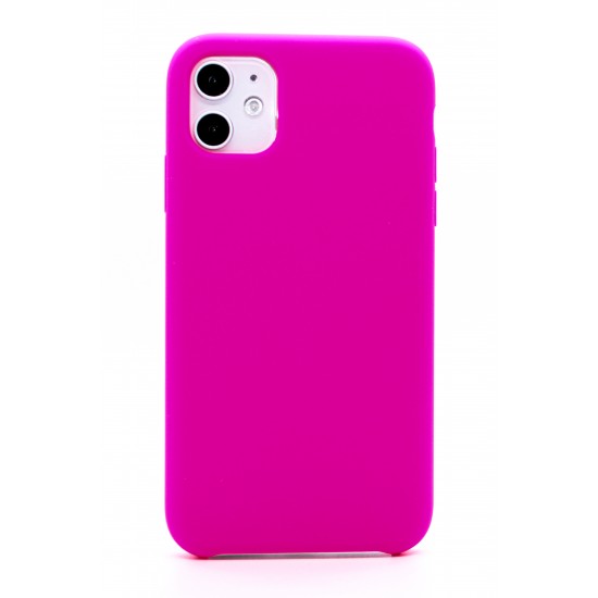 iPhone 11 Silicone Case Hot Pink 