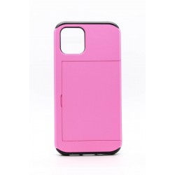 Samsung Galaxy S10 Back Card Holder Case Pink 