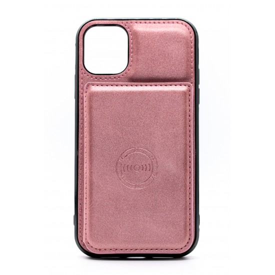 iPhone 12/12 Pro Back Wallet Magnetic Light Pink 