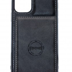 iPhone 12/12 Pro Back Wallet Magnetic Black 