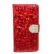 Fancy wallet case for iPhone 11- Red